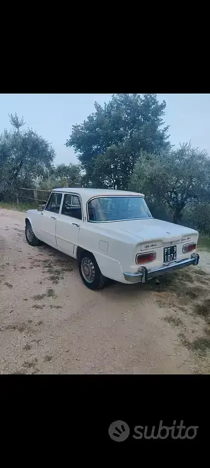 Usata Alfa Romeo Giulia Super 1970 Bianco Berlina
