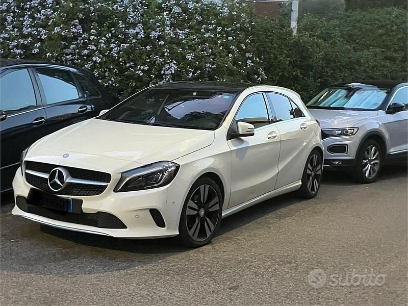 Usata Mercedes A200 136 CV (100 kW) 2016 Bianco Berlina