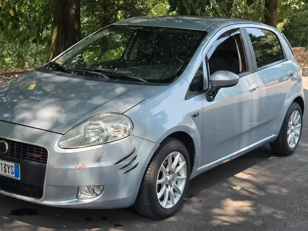 Usata Fiat Grande Punto Active 75 CV (55 kW) 2007 Grigio Utilitaria