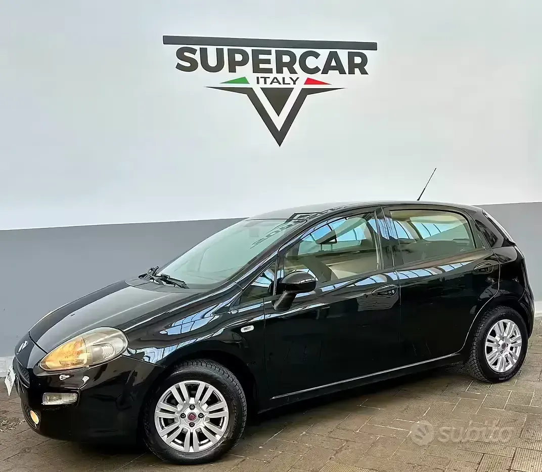 Brugt Fiat Punto 69 HK (50 kW) 2014 Sort Hatchback