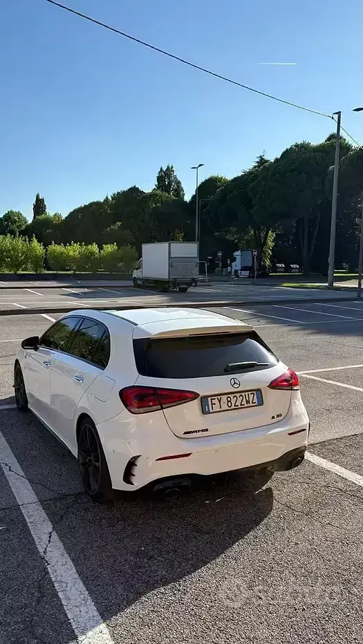 Usata Mercedes A35 AMG AMG 306 CV (225 kW) 2019 Bianco Berlina