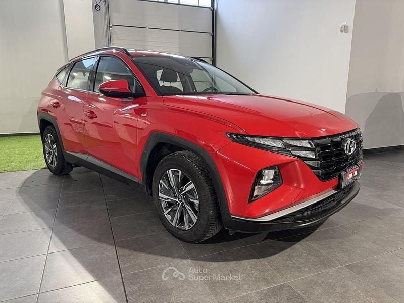 Usata Hyundai Tucson 150 CV (110 kW) 2021 Rosso SUV
