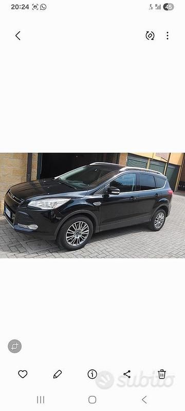 Usata Ford Kuga Titanium 140 CV (102 kW) 2013 Nero SUV