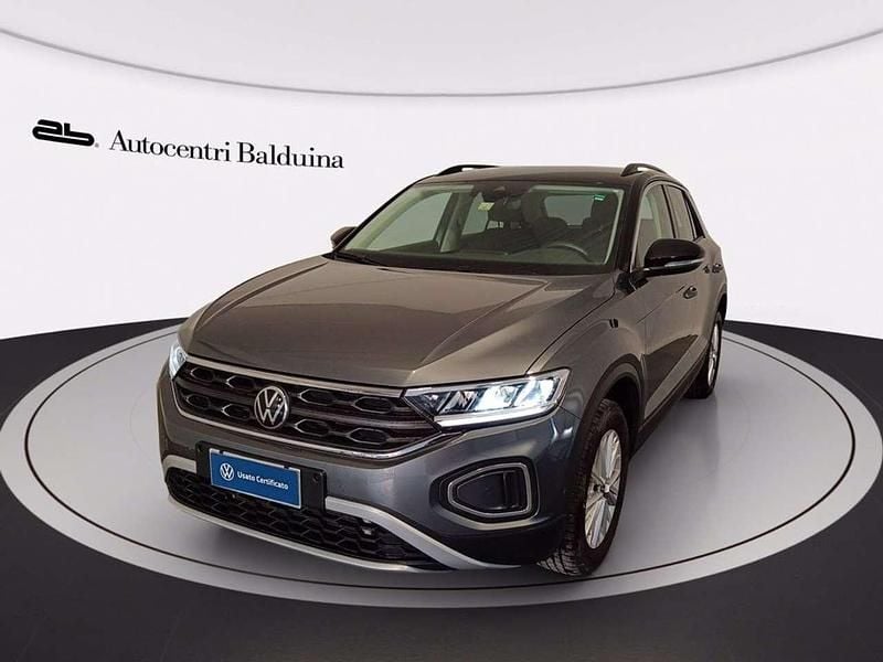 Grigio indyum/tetto nero Usata 2023 VW T-Roc Life SUV | 25.900 € (Buon prezzo) - Immagine 1/4