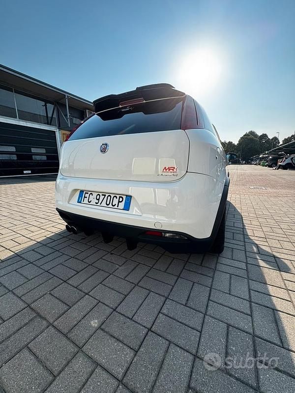 Usata Abarth Grande Punto 2009 Bianco Utilitaria