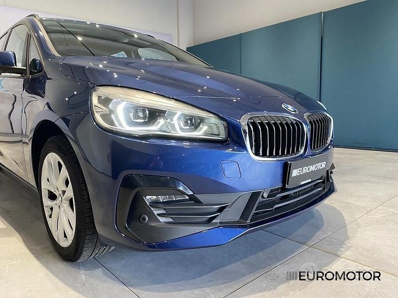 Usata BMW 218 Gran Tourer Efficient Dynamics 2020 Blu Monovolume