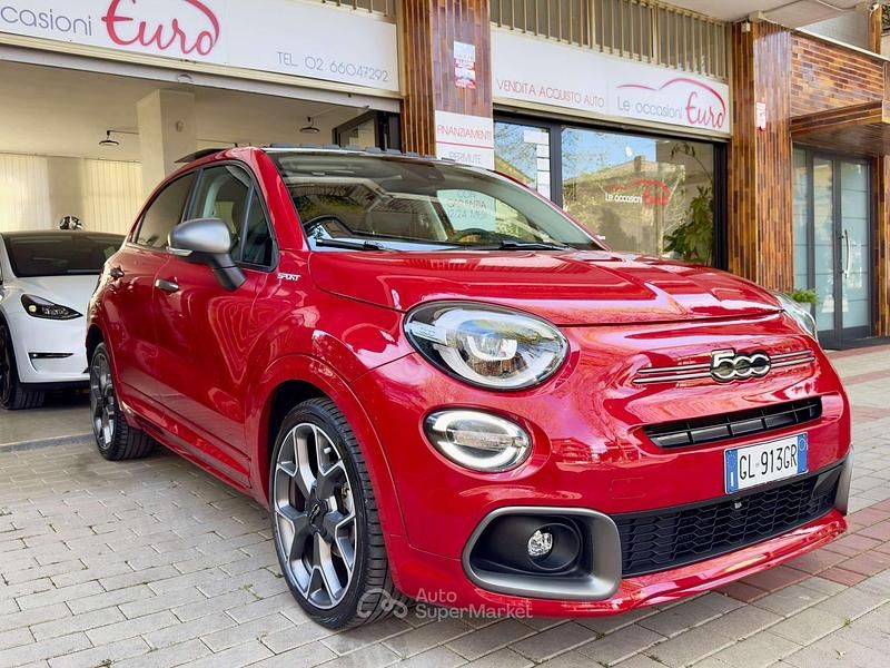 Usata Fiat 500X Sport 120 CV (88 kW) 2022 Rosso SUV