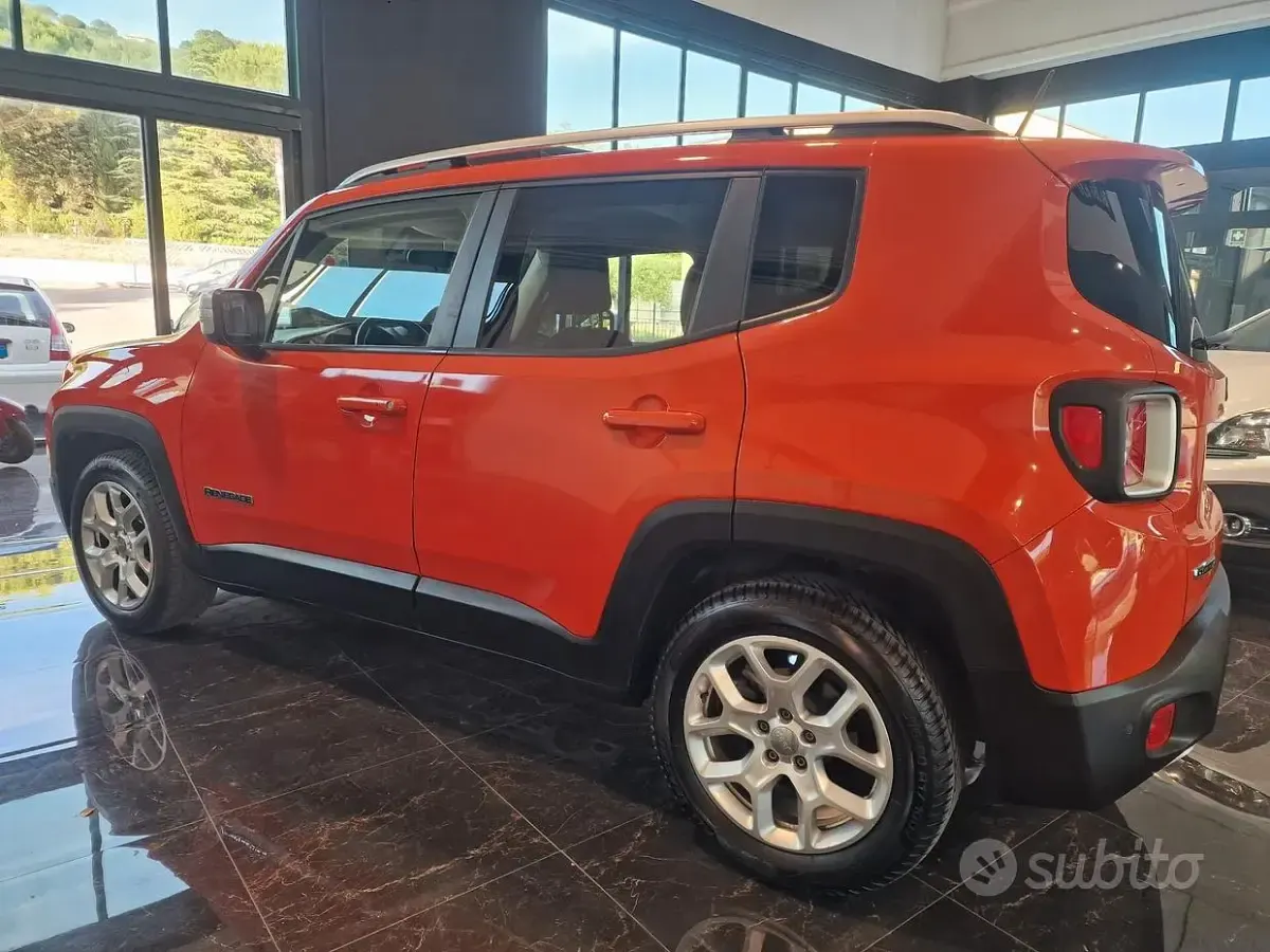 Usata Jeep Renegade Limited 120 CV (88 kW) 2015 Arancione SUV