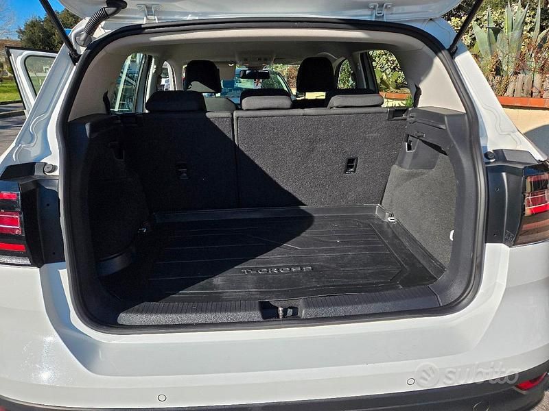 Usata VW T-Cross 95 CV (69 kW) 2021 Bianco SUV