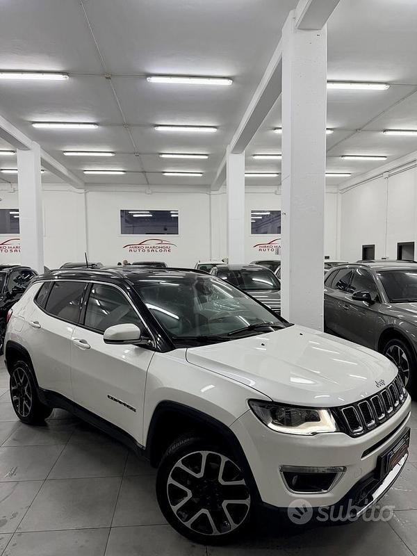 Usata Jeep Compass Limited 140 CV (102 kW) 2019 Bianco SUV