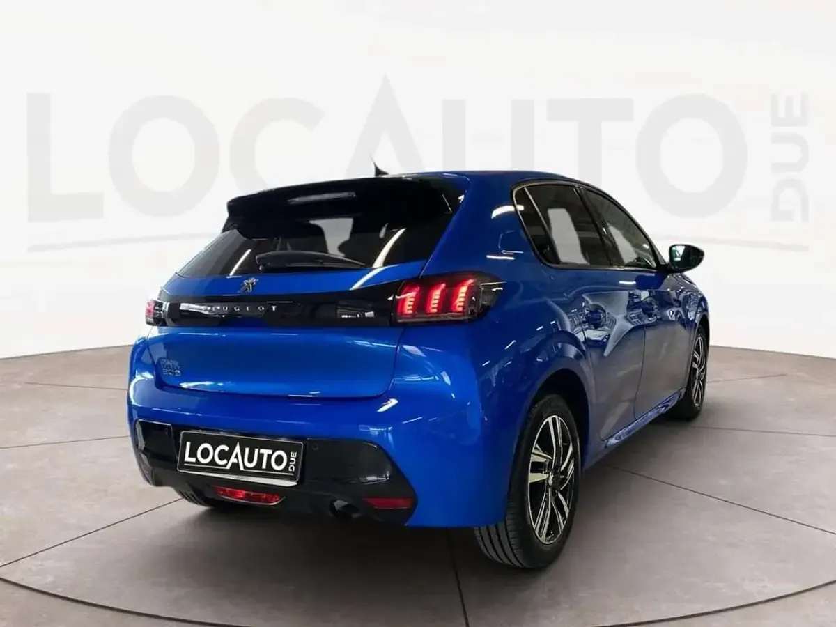 Brugt Peugeot 208 Allure 101 HK (74 kW) 2022 Blå Hatchback