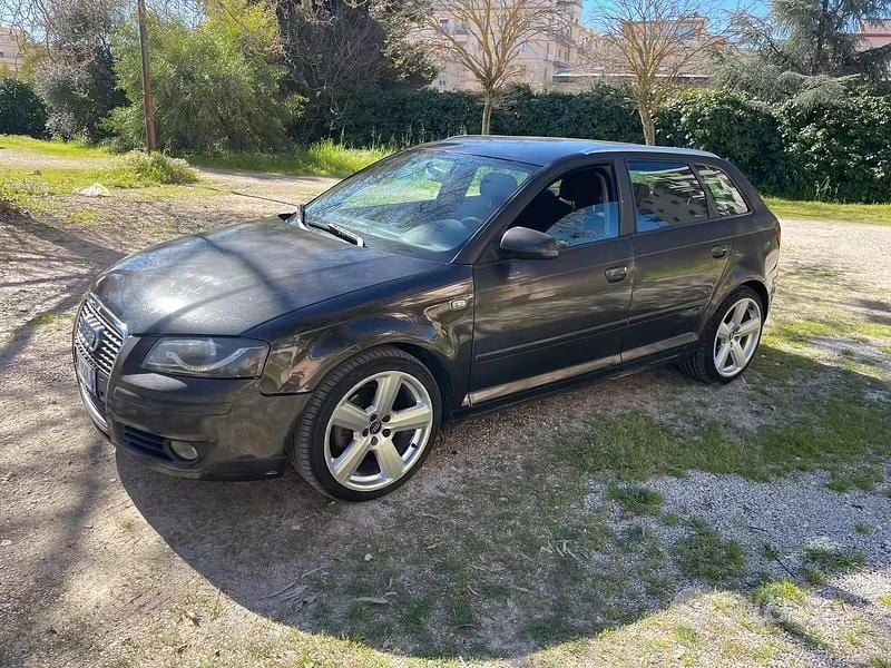 Usata Audi A3 Attraction 140 CV (102 kW) 2007 Grigio Utilitaria
