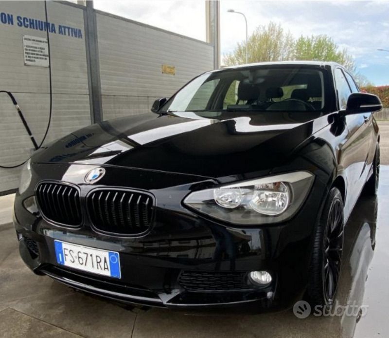 Usata BMW 116 116 CV (85 kW) 2014 Nero Utilitaria