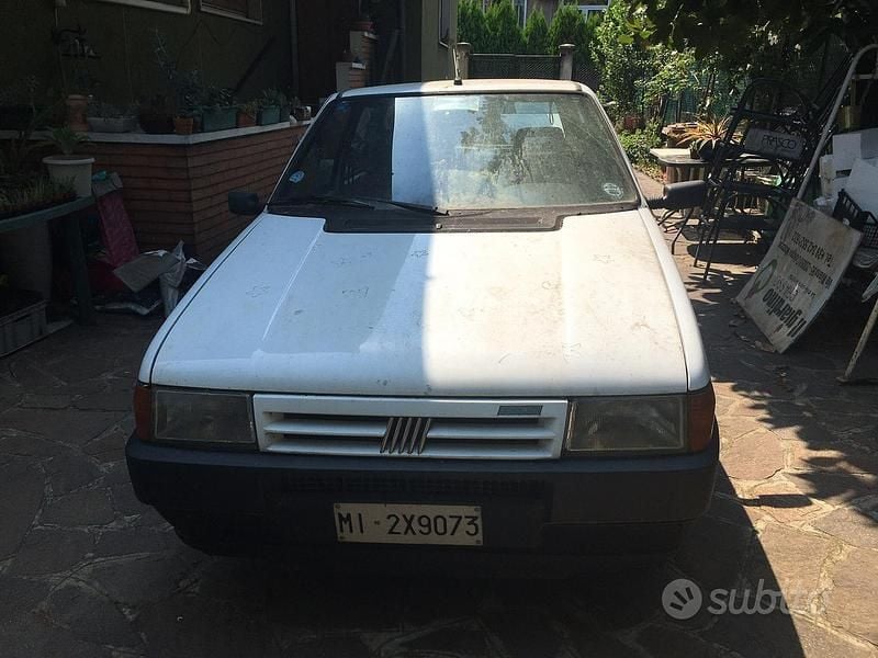 Usata Fiat Uno 1990 Bianco Utilitaria