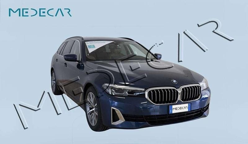 Blu Usata 2021 BMW 520 Luxury Line Station wagon | 30.990 € (Buon prezzo) - Immagine 1/4