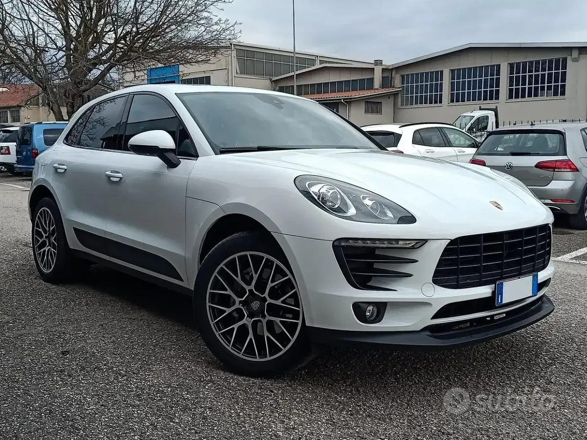 Usata Porsche Macan 250 CV (183 kW) 2015 Bianco SUV