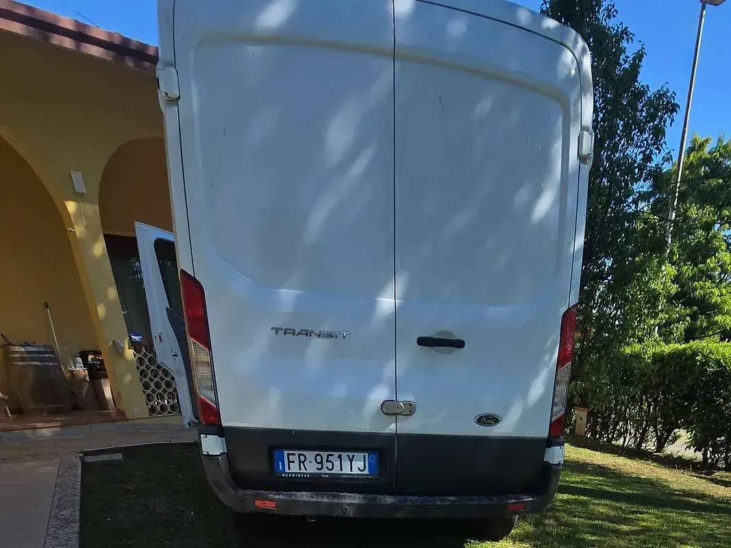 Usata Ford Transit 131 CV (96 kW) 2018 Bianco Furgone