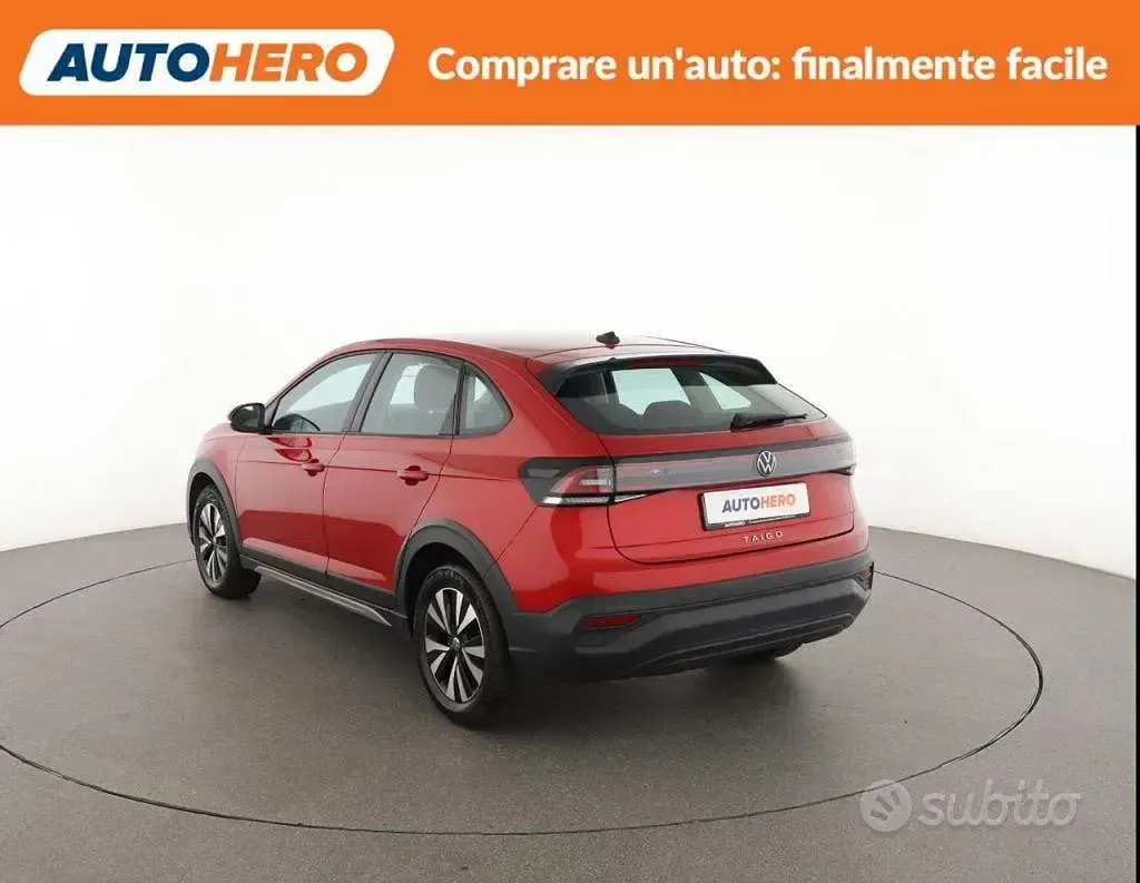 Usata VW Taigo Life 110 CV (80 kW) 2022 Rosso SUV