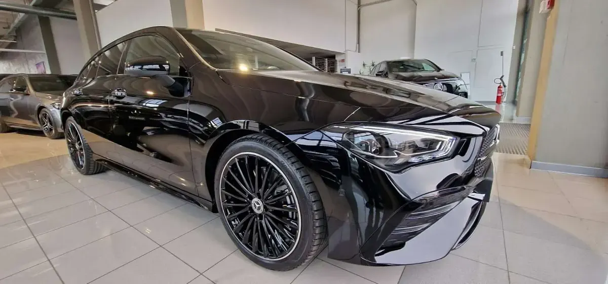 Usata Mercedes CLA200 AMG Line Premium 150 CV (110 kW) 2024 Nero Coupé