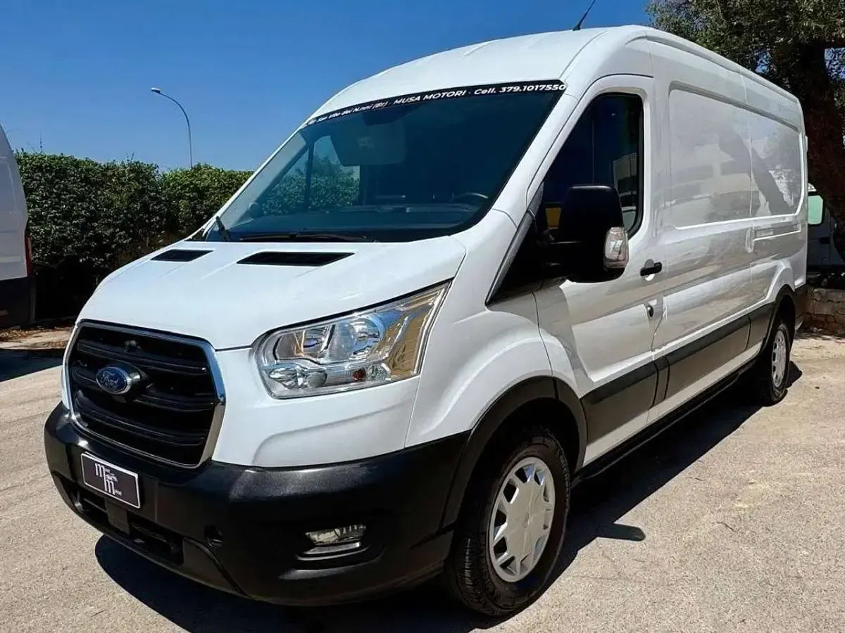 Usata Ford Transit Trend 131 CV (96 kW) 2019 Bianco Furgone
