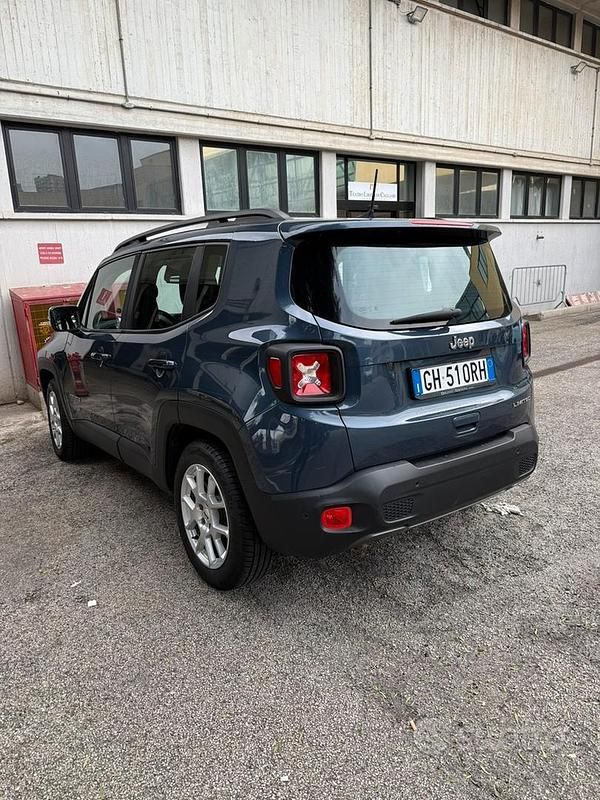 Usata Jeep Renegade Limited 130 CV (95 kW) 2022 Blu SUV