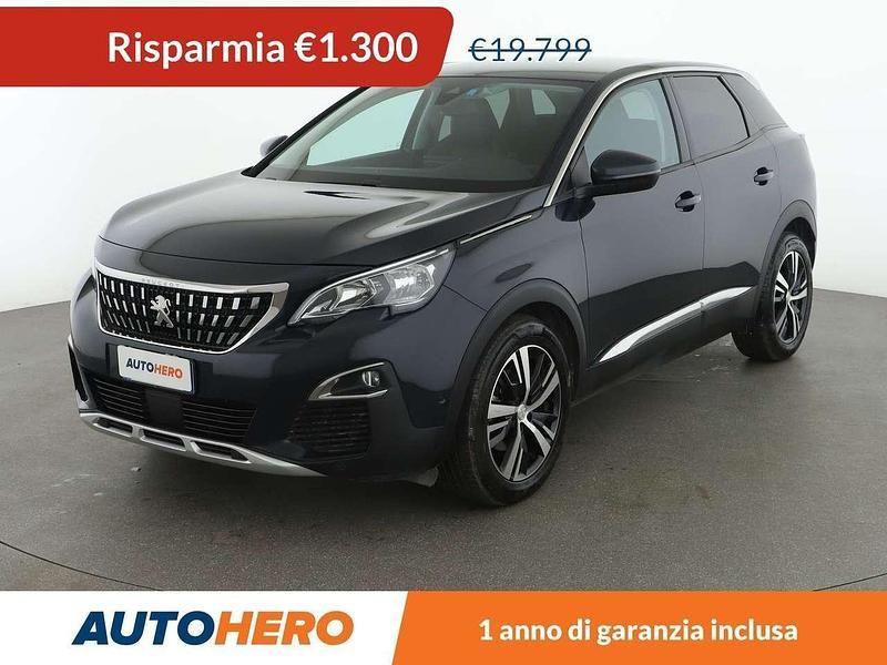Blu Usata 2020 Peugeot 3008 Allure SUV | 18.499 € (Buon prezzo) - Immagine 1/4