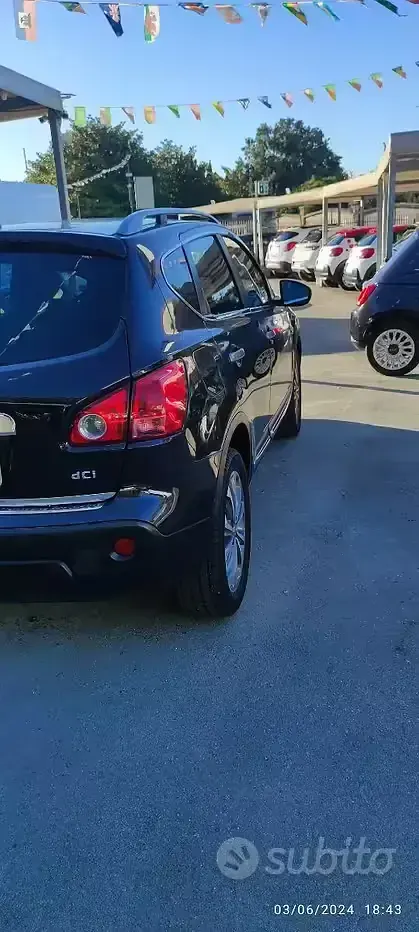 Usata Nissan Qashqai 110 CV (80 kW) 2010 Nero SUV