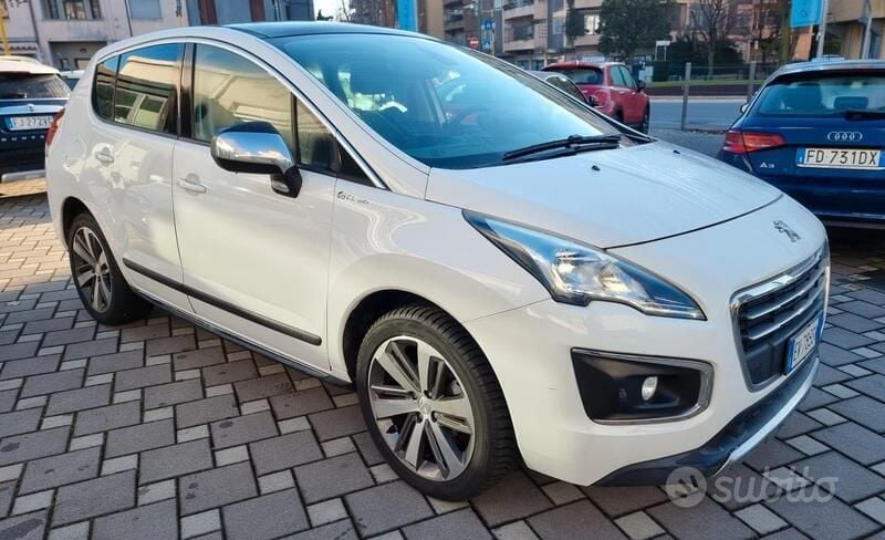 Usata Peugeot 3008 112 CV (82 kW) 2014 Bianco SUV