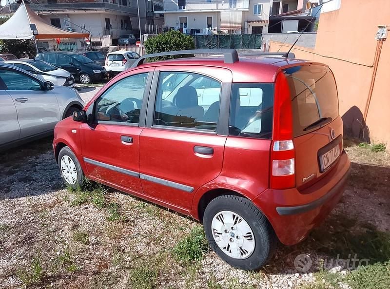 Usata Fiat Panda Dynamic 59 CV (43 kW) 2005 Rosso Berlina