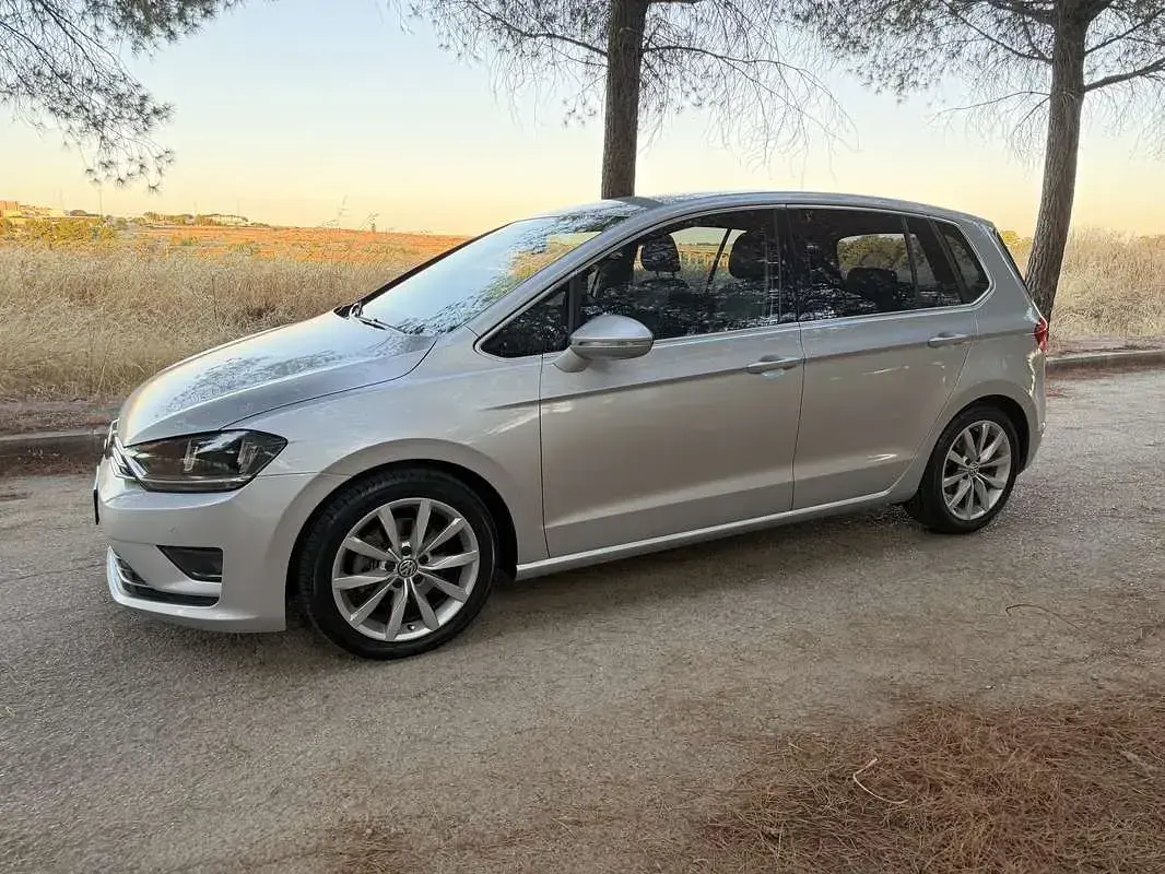 Usata VW Golf Sportsvan Highline 150 CV (110 kW) 2014 Grigio Monovolume