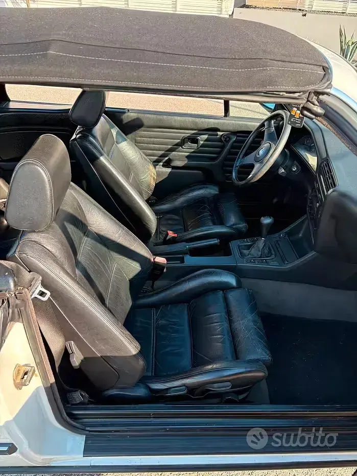 Usata BMW 320 116 CV (85 kW) 1990 Bianco Cabrio