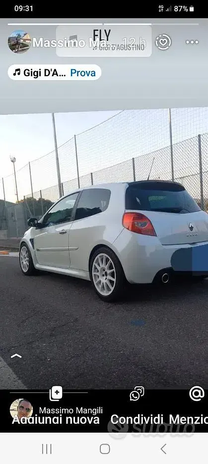 Usata Renault Clio III R.S. 203 CV (149 kW) 2010 Berlina