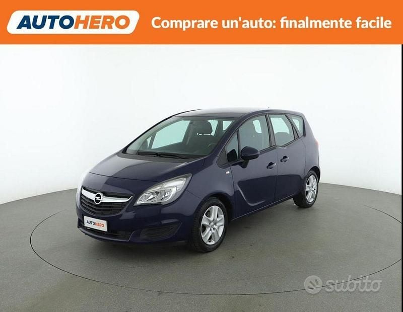 Usata Opel Meriva 100 CV (73 kW) 2017 Blu Monovolume