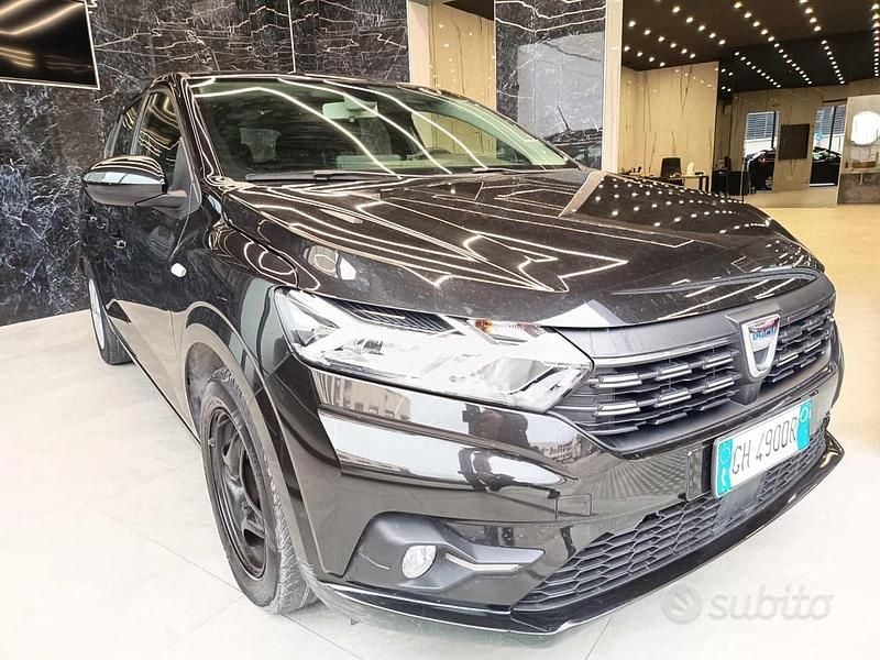 Usata Dacia Sandero Expression 101 CV (74 kW) 2022 Nero Berlina