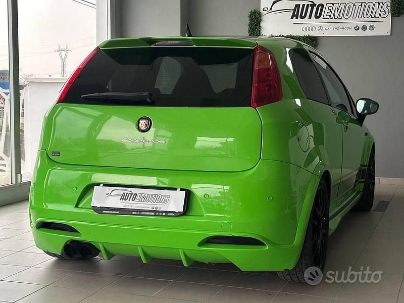 Usata Abarth Grande Punto Esseesse 155 CV (114 kW) 2009 Verde Utilitaria