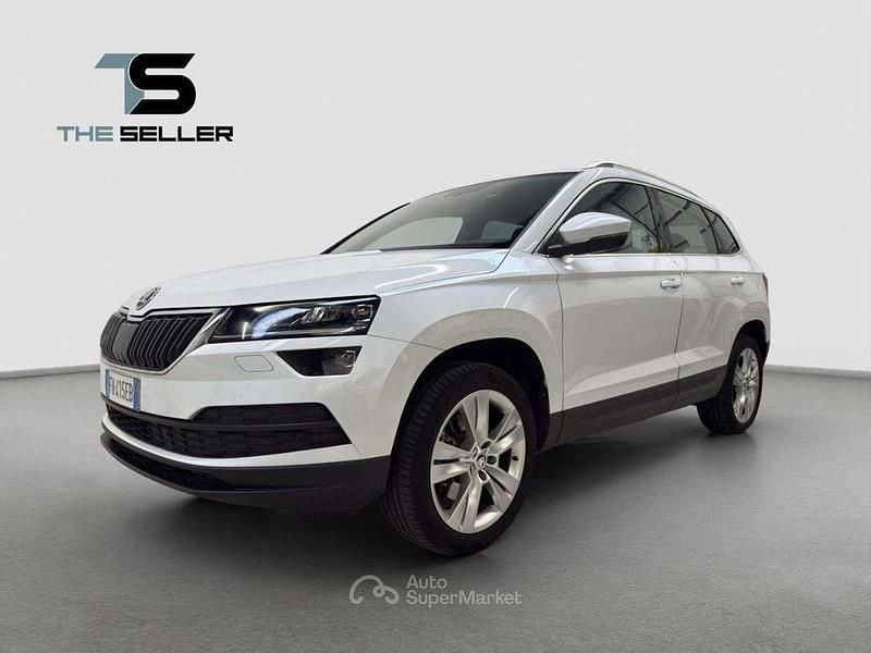 Bianco Usata 2018 Skoda Karoq Style SUV | 11.900 € (Ottimo prezzo) - Immagine 1/3