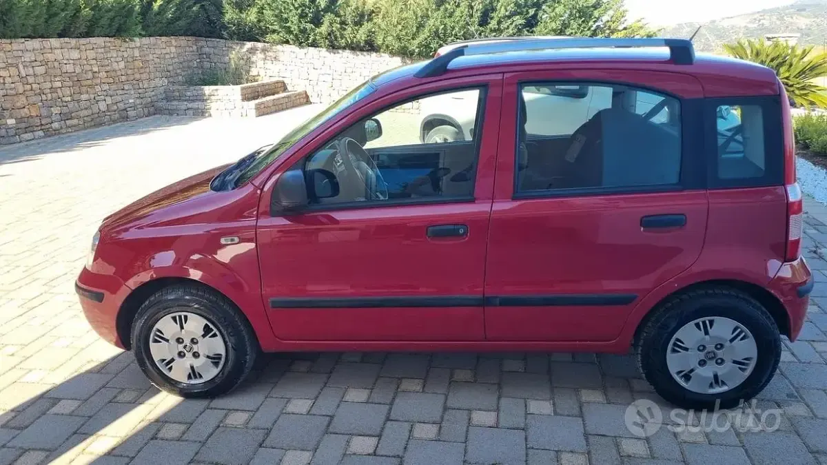 Usata Fiat Panda 75 CV (55 kW) 2011 Rosso Utilitaria