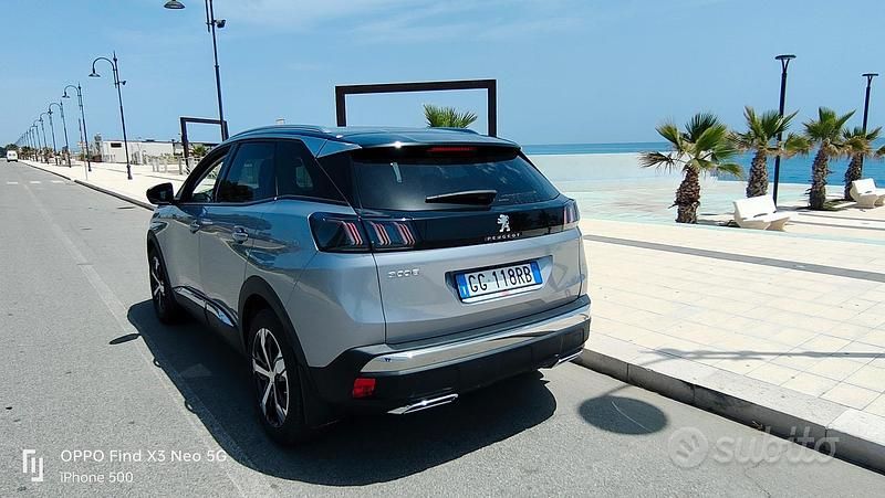 Usata Peugeot 3008 131 CV (96 kW) 2021 Grigio SUV