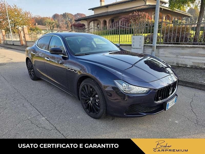 Usata Maserati Ghibli 350 CV (257 kW) 2017 Blu/azzurro Berlina