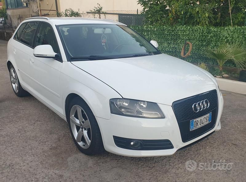 Usata Audi A3 S-Line 140 CV (102 kW) 2008 Bianco Utilitaria