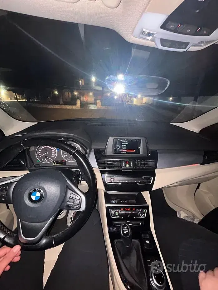 Usata BMW 216 116 CV (85 kW) 2017 Bianco Coupé