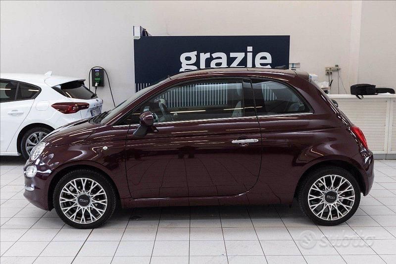 Usata Fiat 500 Lounge 69 CV (50 kW) 2020 Rosso Berlina