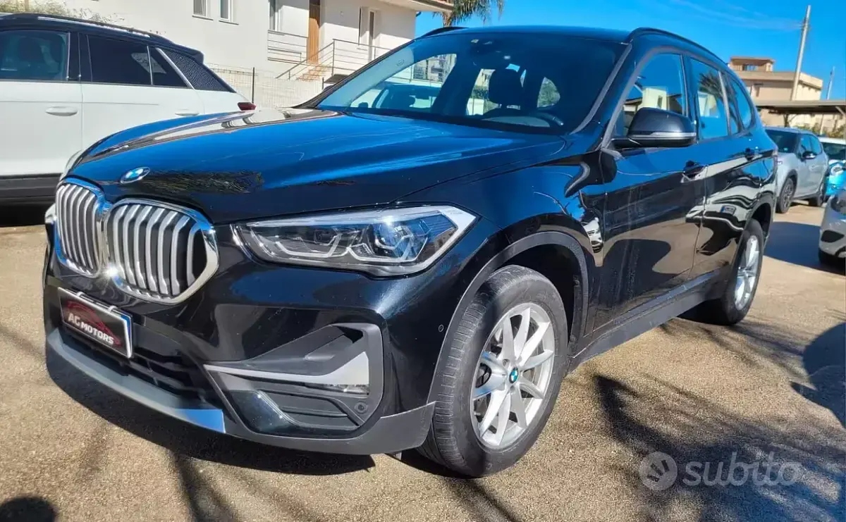 Usata BMW X1 Advantage 150 CV (110 kW) 2020 Nero SUV