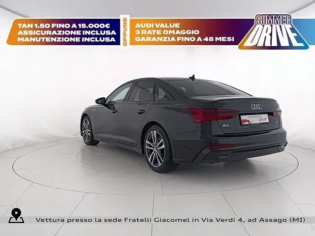 Usata Audi A6 S-Line 204 CV (150 kW) 2025 Nero mythos metallizzato Berlina