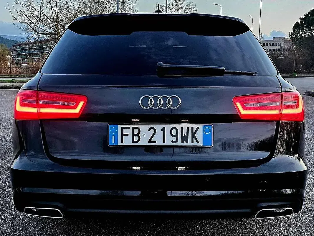 Usata Audi A6 Advanced 245 CV (180 kW) 2016 Nero Station wagon