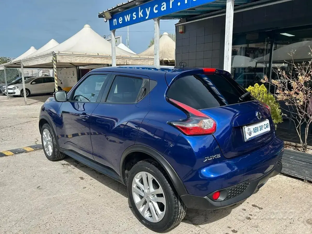 Usata Nissan Juke Acenta 110 CV (80 kW) 2016 Blu SUV