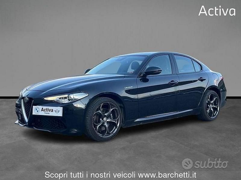 Nero Usata 2017 Alfa Romeo Giulia Veloce Tre volumi | 29.900 € (Buon prezzo) - Immagine 1/4