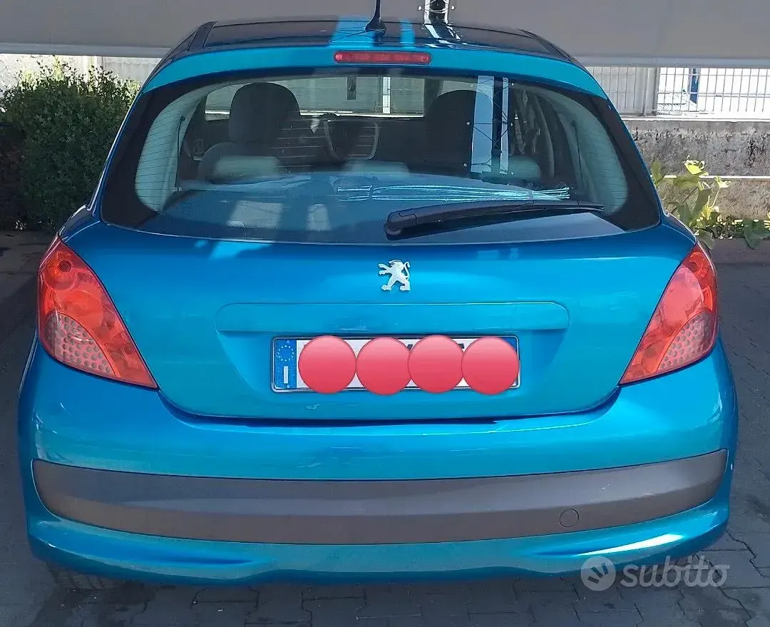 Usata Peugeot 207 73 CV (53 kW) 2008 Bluazzurro Berlina