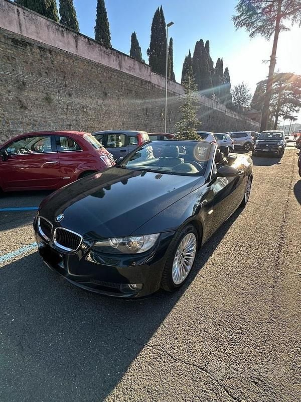 Usata BMW 320 Cabriolet 170 CV (125 kW) 2008 Nero Cabrio