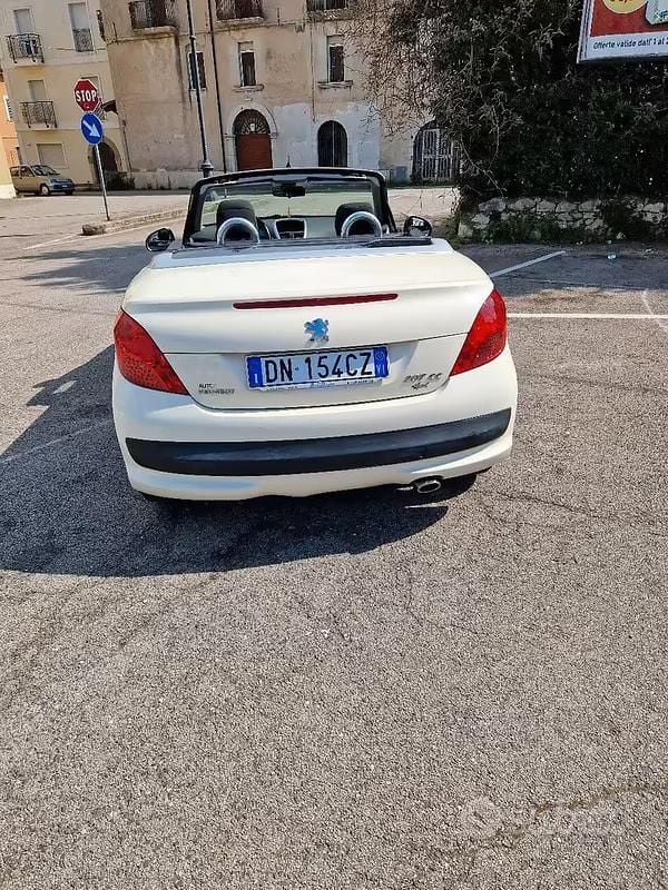 Usata Peugeot 207 CC 2008 Bianco Cabrio